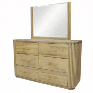 Fiona 6 Drawer Dresser & Mirror